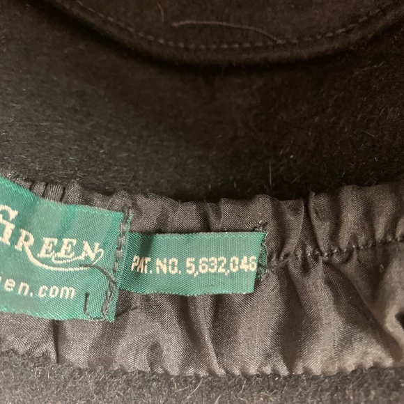 Vintage Louise Green Millinery Co. felt hat size OS main image 5